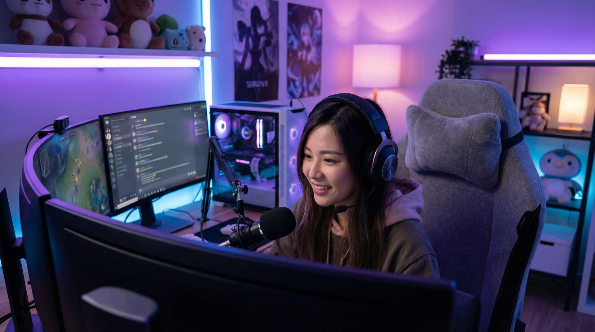 泡在我家的辣妹游戏直播视频